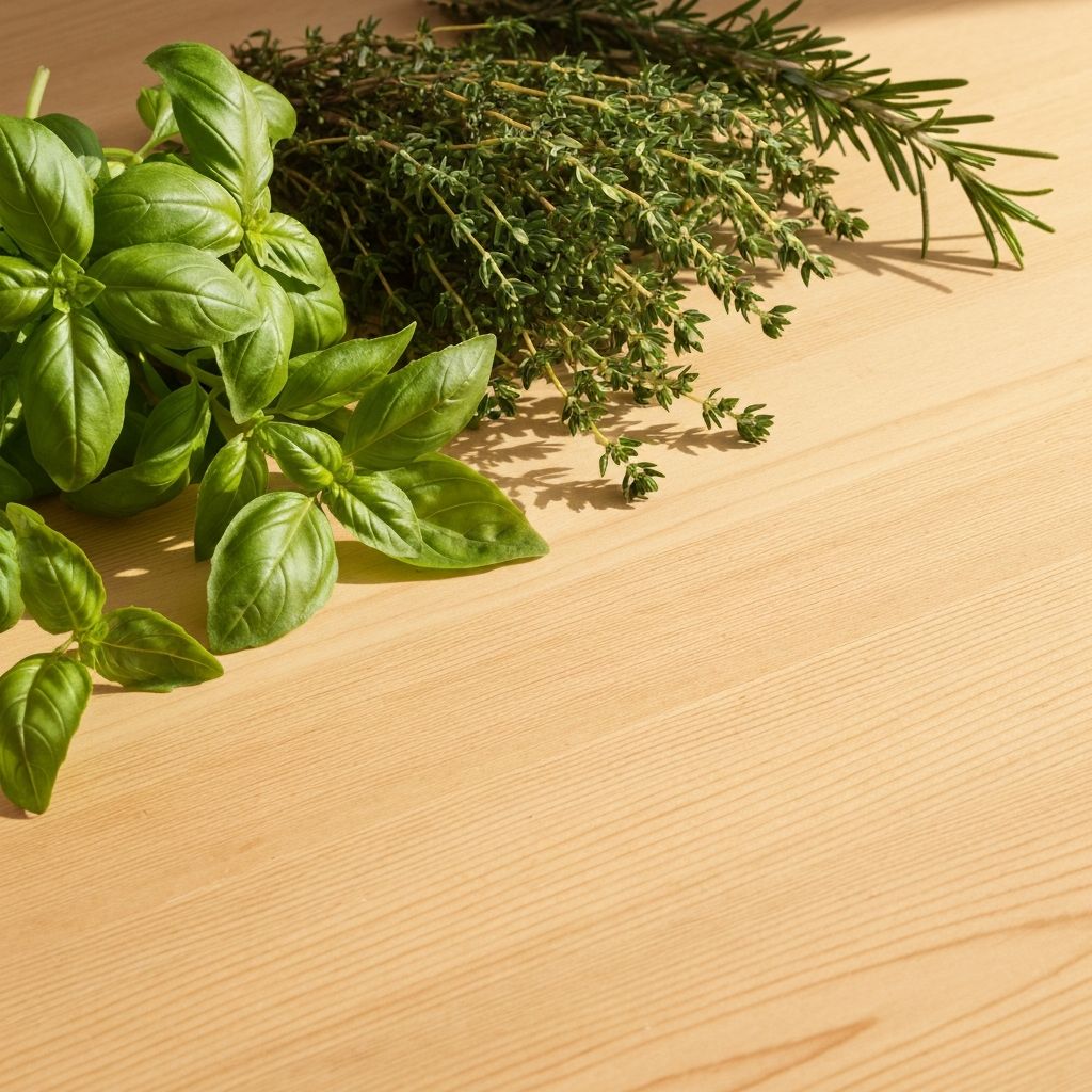 Kontakt Kräuter Arrangement