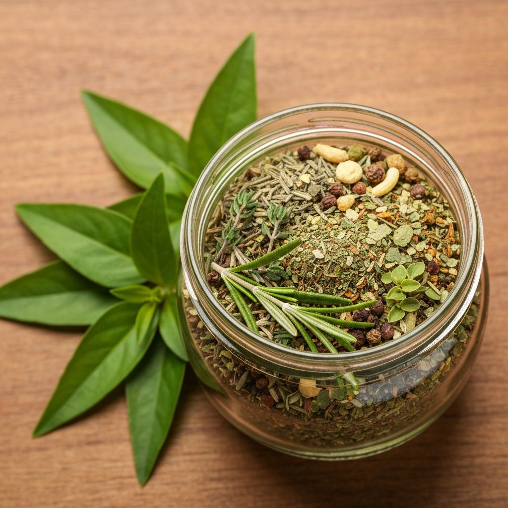 Kräuter und Pflanzenextrakte